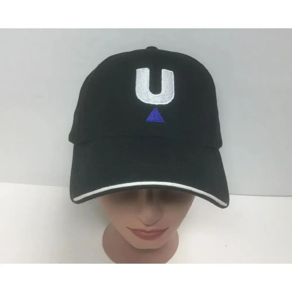 Head Shots Up Lift Team Hat Logo U Black Baseball Cap strap back‎ adjustable